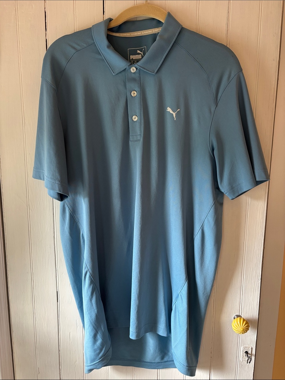 Puma Light Blue Men’s Polo Shirt
